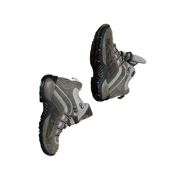 North Face Trekking Hiking Boots Womens 8 Suede Leather Lace Up Outdoor Gorpcore - Picture 12 of 14